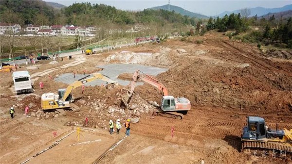 池黄高铁青阳段建设项目摁下"快进键"