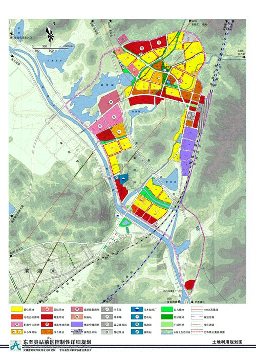 东至县老城区东南部地块控制性详细规划