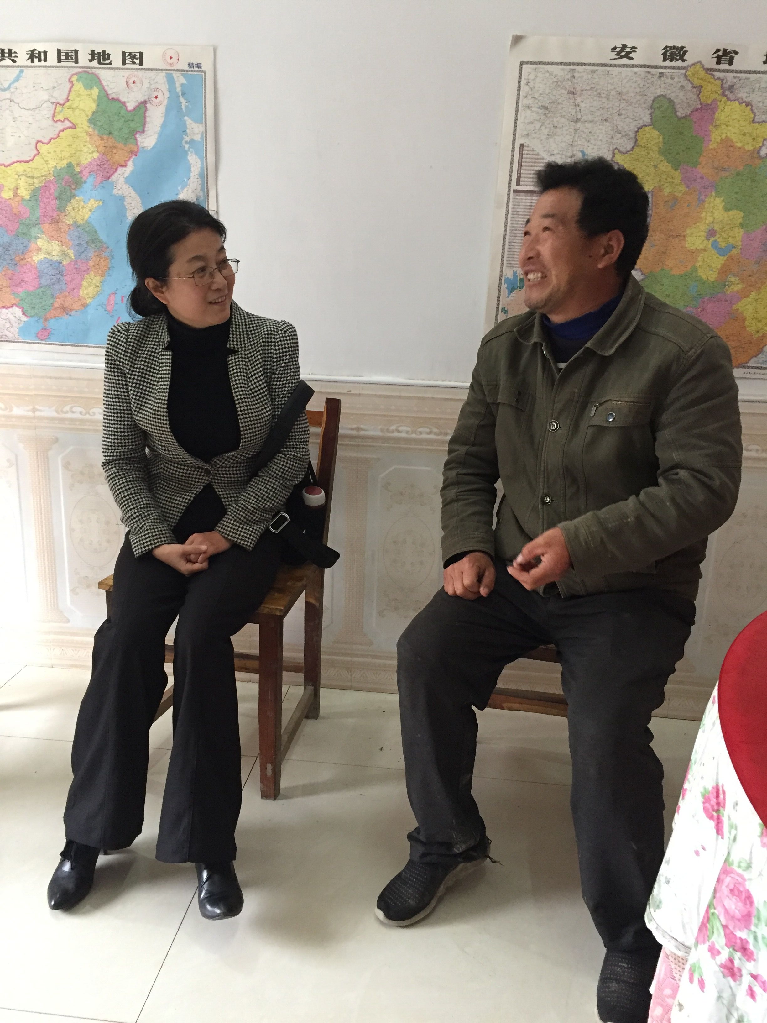 致公党池州市总支赴寿县谭套村,金寨县前畈村开展结对帮扶活动