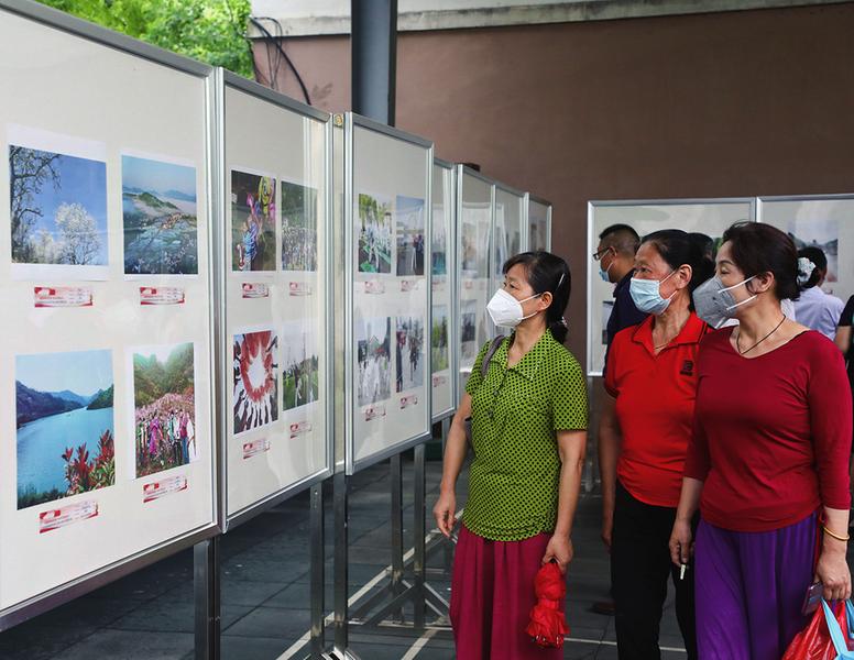 全市老年教育系統慶祝建黨100週年書畫攝影作品展暨文藝演出在市老年