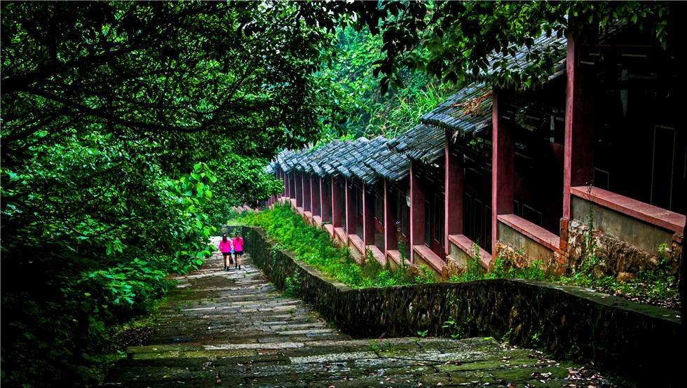 东至县大历山风景区图片