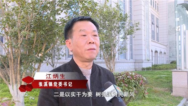 张溪镇党委书记江炳生访谈