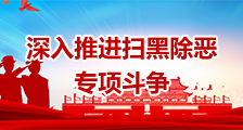 深入推进扫黑除恶专项斗争